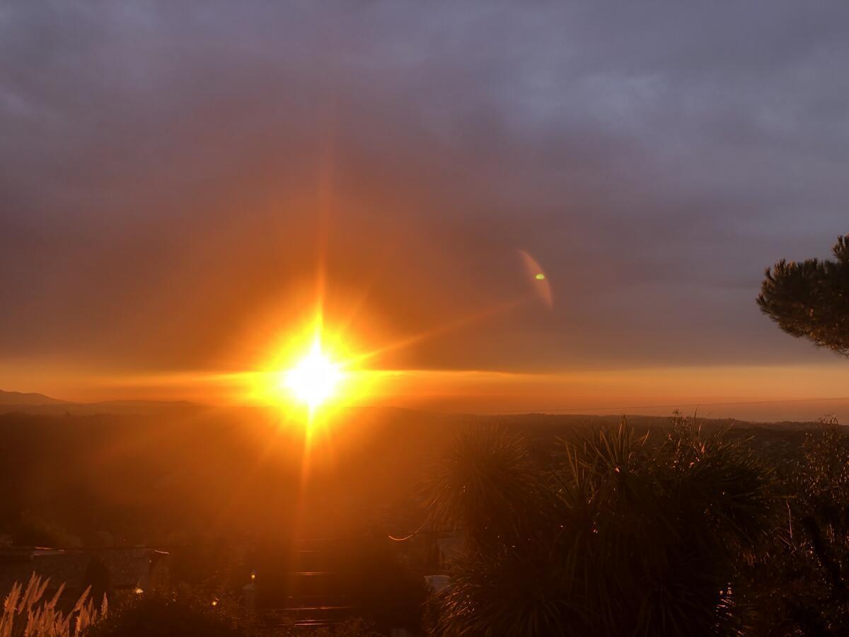 "Aux Balcons Du Riou" Avec Vue Mer 180 Degres Vence Exterior foto